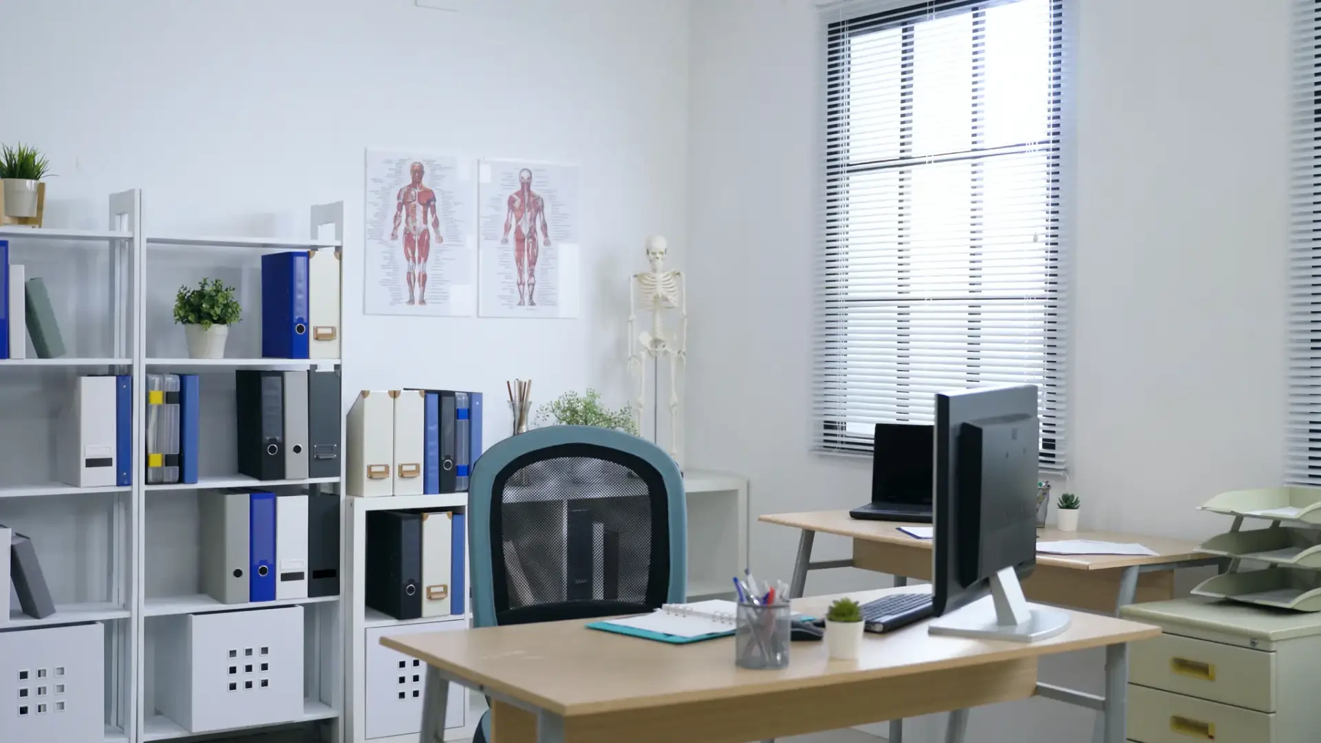 A private consultation room used for men's health visits at a South Tempe, AZ clinic
