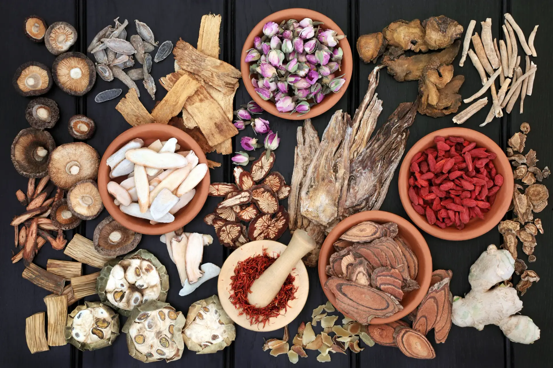 Botanical medicine prepared at a naturopathic clinic in South Tempe, AZ