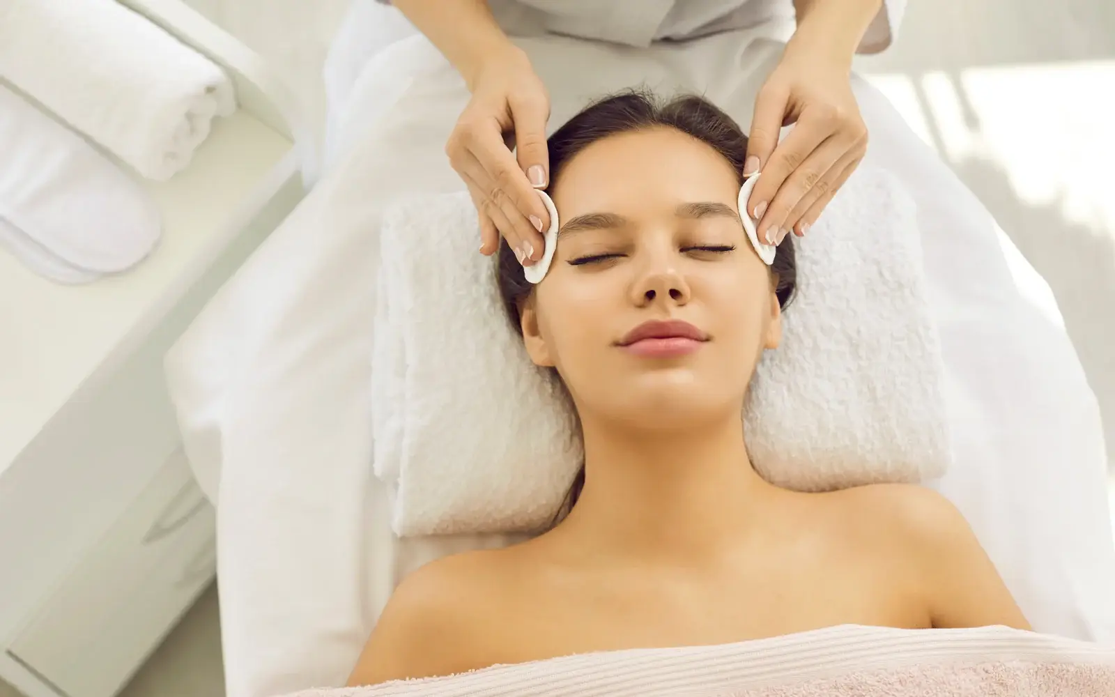 Soothing product applied to the skin after a radiofrequency microneedling session in South Tempe, AZ